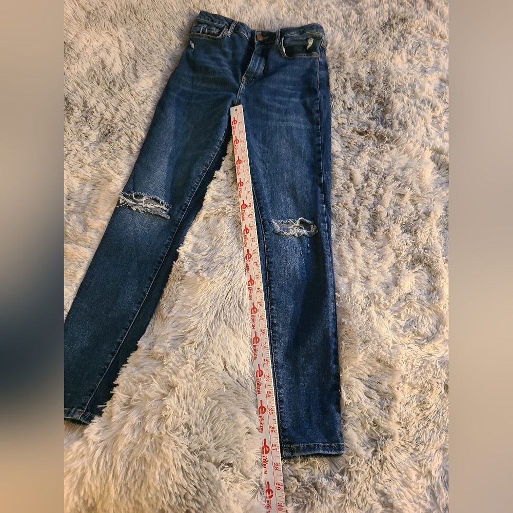 Forever 21 Blue Jeans Medium - Picture 2 of 16